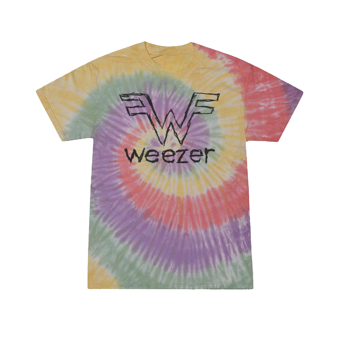 Scribbles Logo Tie-Dyed T-shirt