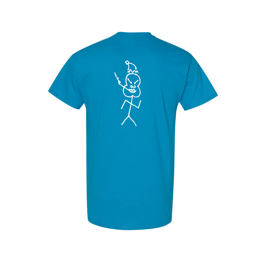 Blue Holiday Lights Tee