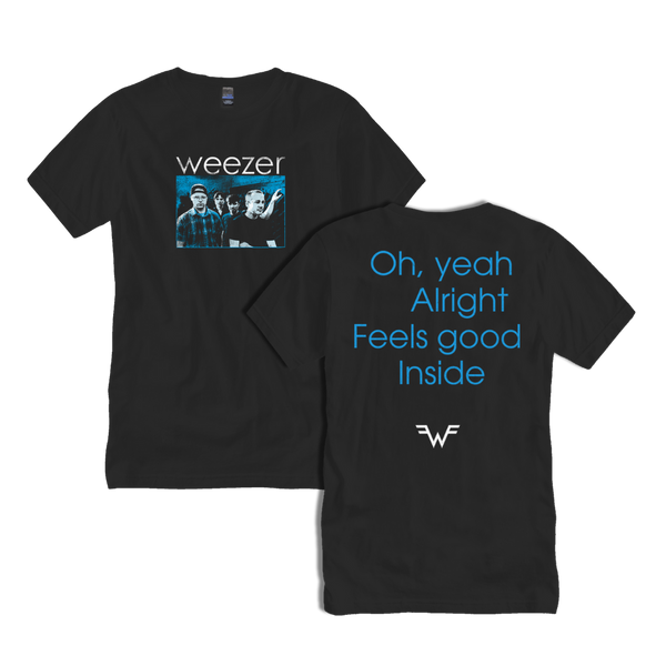 Weezer - Feels Good Photo Tee Weezer - Feels Good Photo Tee