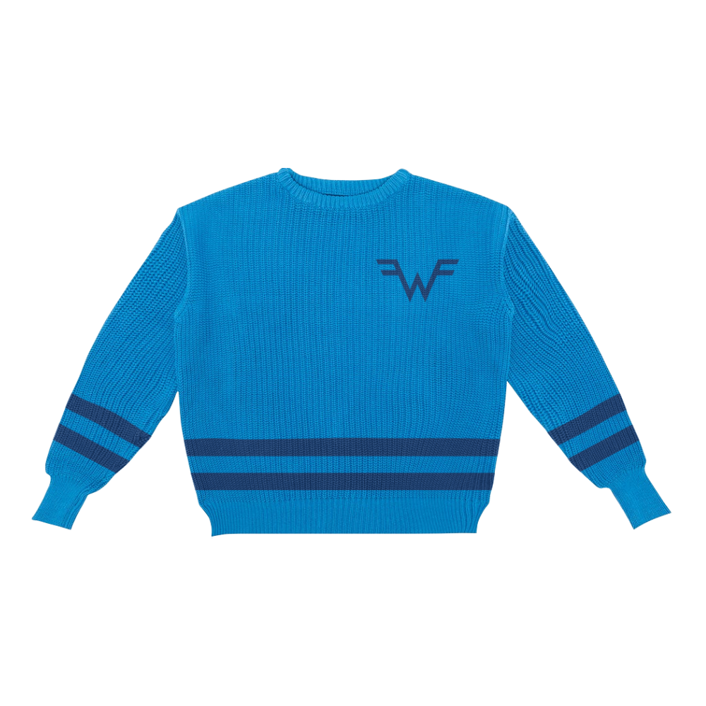 Blue Fisherman Sweater