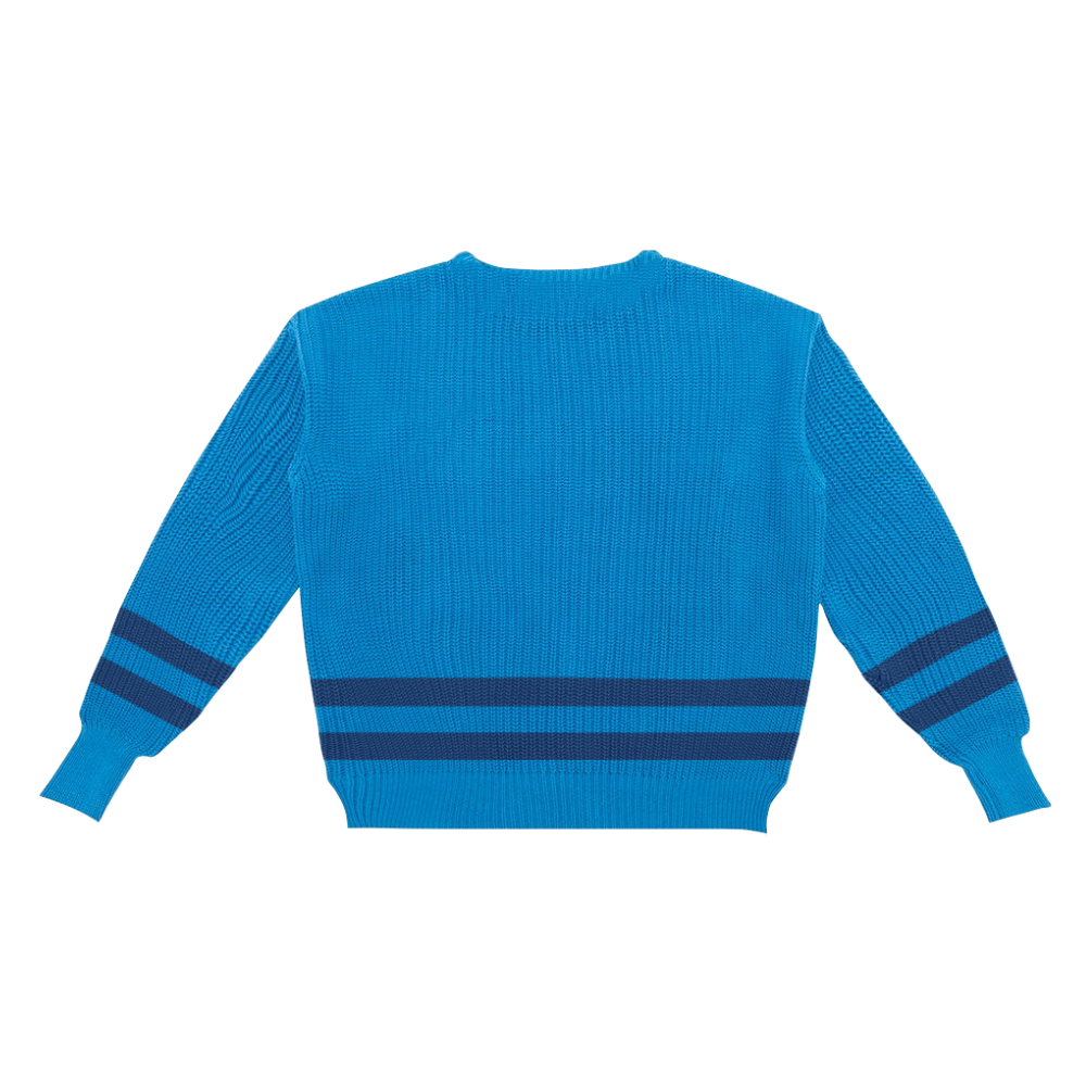 Blue Fisherman Sweater