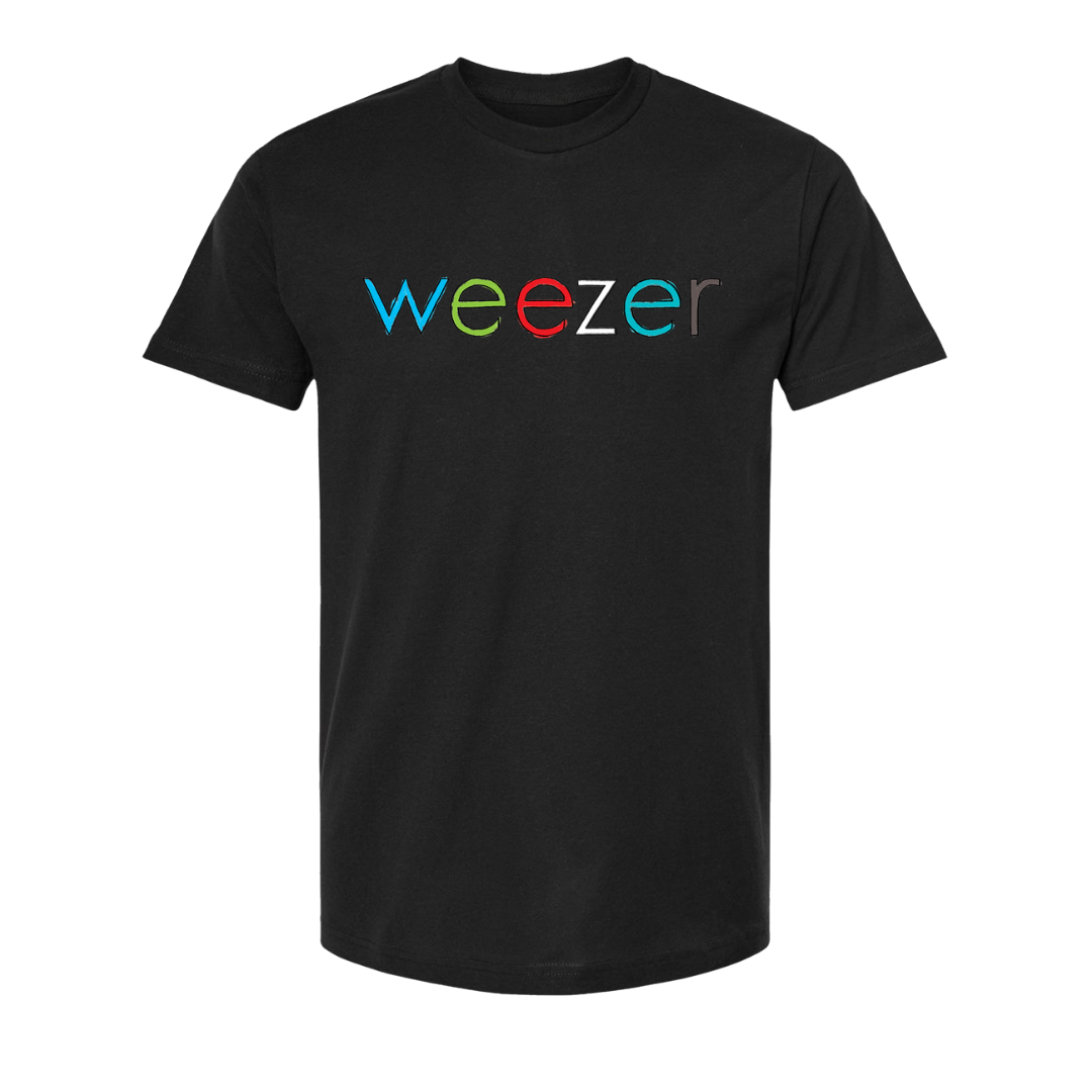Weezer - Weezer (Coloring Book) Black Tee